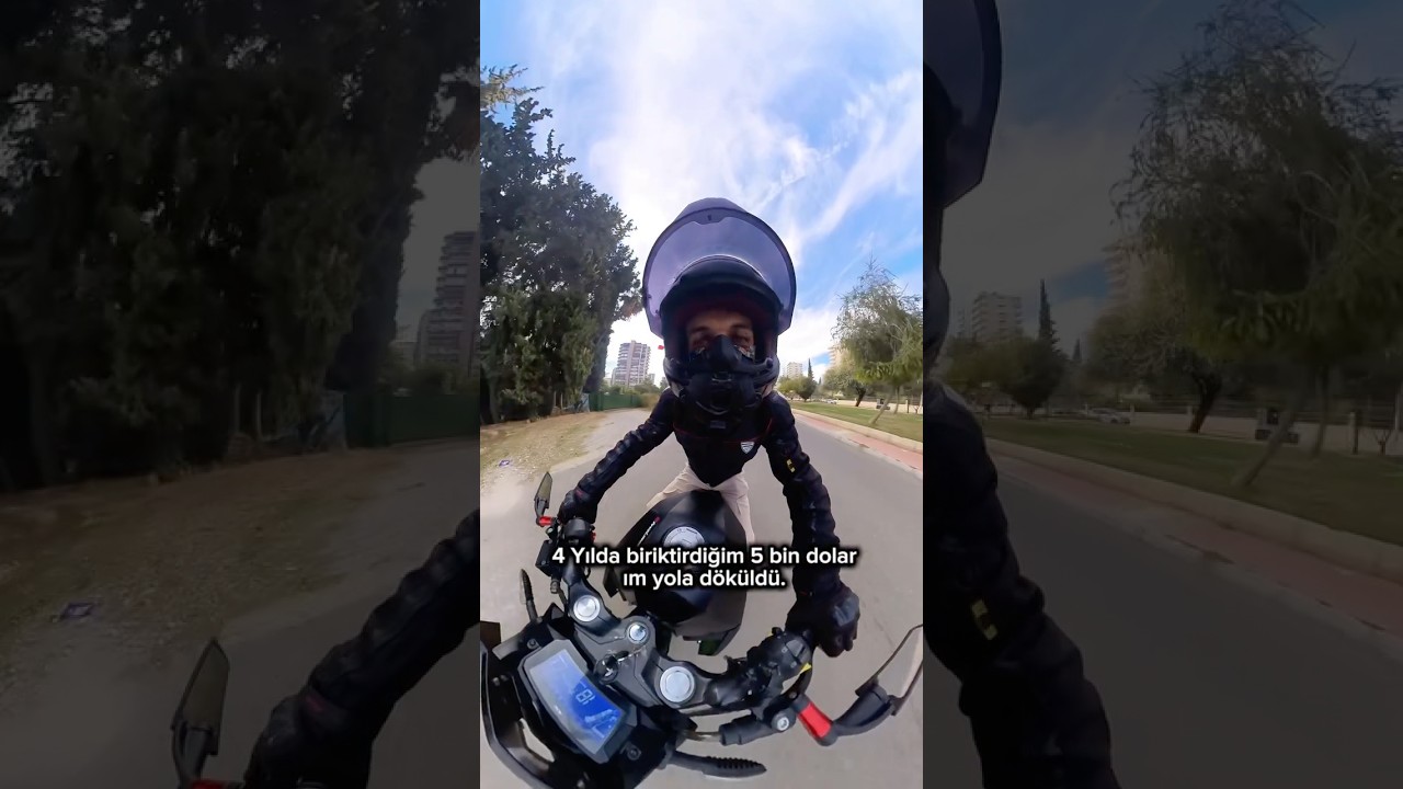 Param yola döküldü çaldılar😨 #automobile #keşfet #smartphone #komedi #reels #funny #motovlog