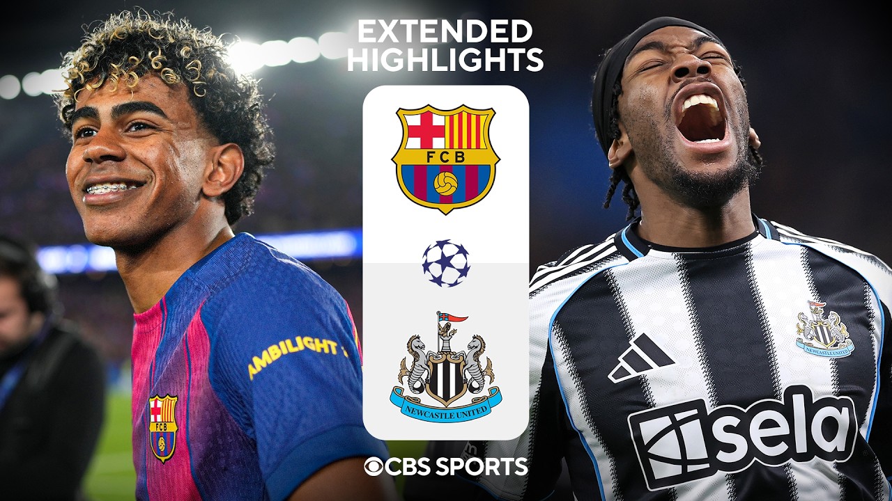 Barcelona vs. Newcastle United: Extended Highlights | UCL Round of 16 - Leg 2 | CBS Sports Golazo