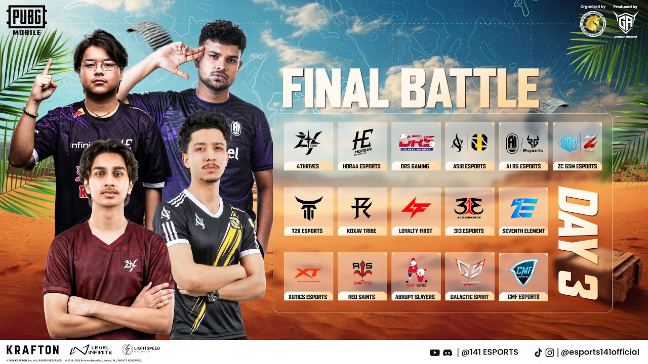 PUBGM 141 ULTIMATE GRIND CHAPTER III - FT. #4T #HORAA #ASI8 #LF #A1 #313 #DRS