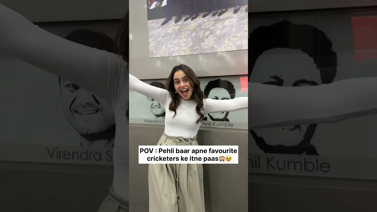 Meeting Cricketers For The First Time❤️ #ytshorts #comedy #viral #funny #ipl #gt #shortsfeed #shorts