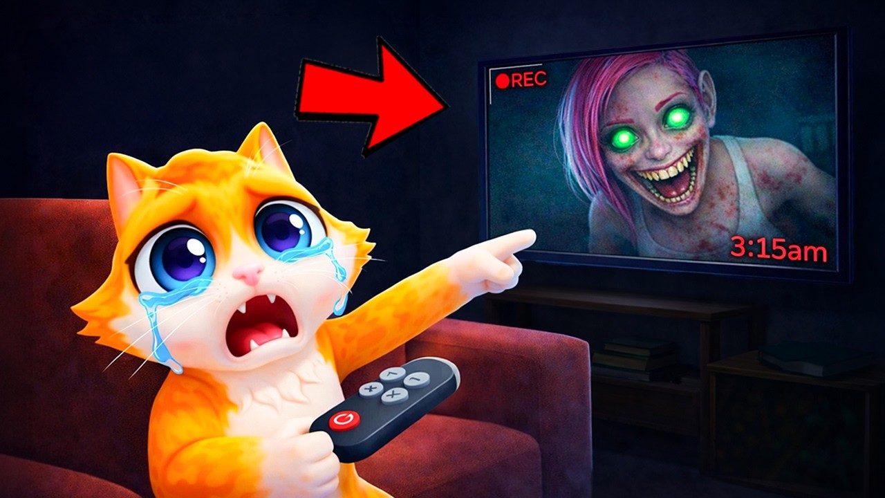 ركبت كاميرات سرية في الحديقة ! والبنت صارت مرعبة فجأة!؟ 😱💀 | I Am Cat VR