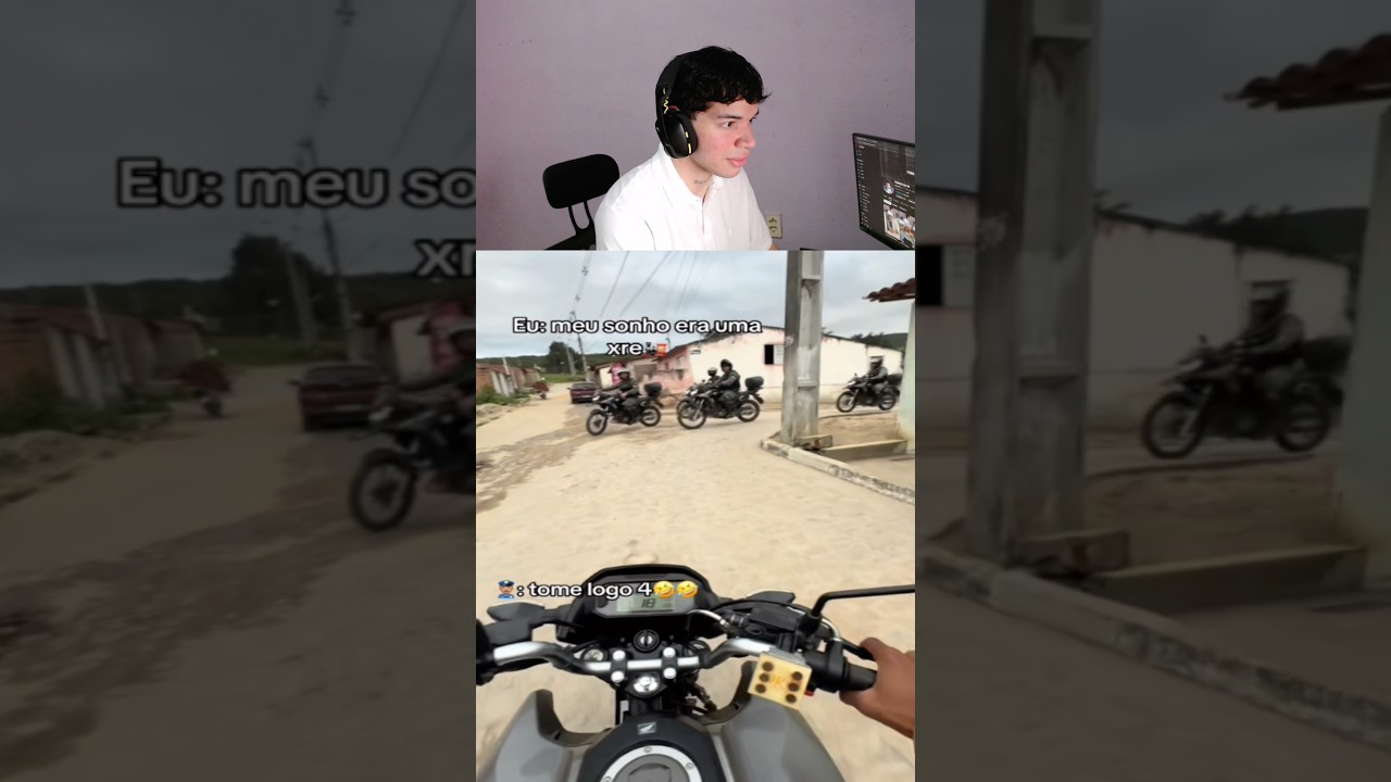 sonho dele era uma xre