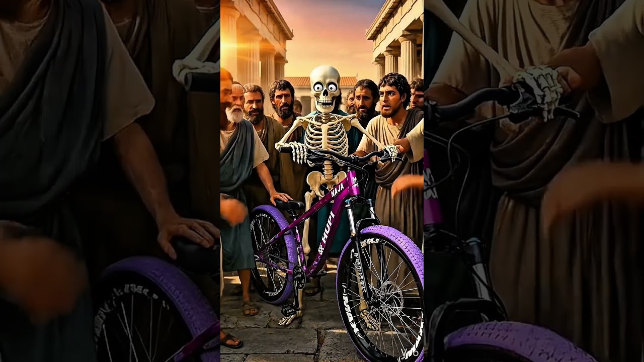 qual bike vc levaria pra dar Grau na Grécia antiga?