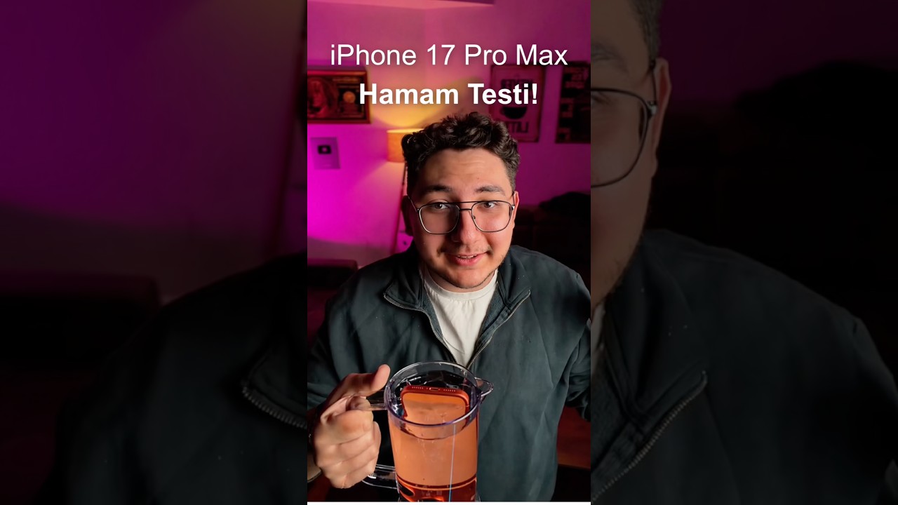 Hamamda iPhone Testi!