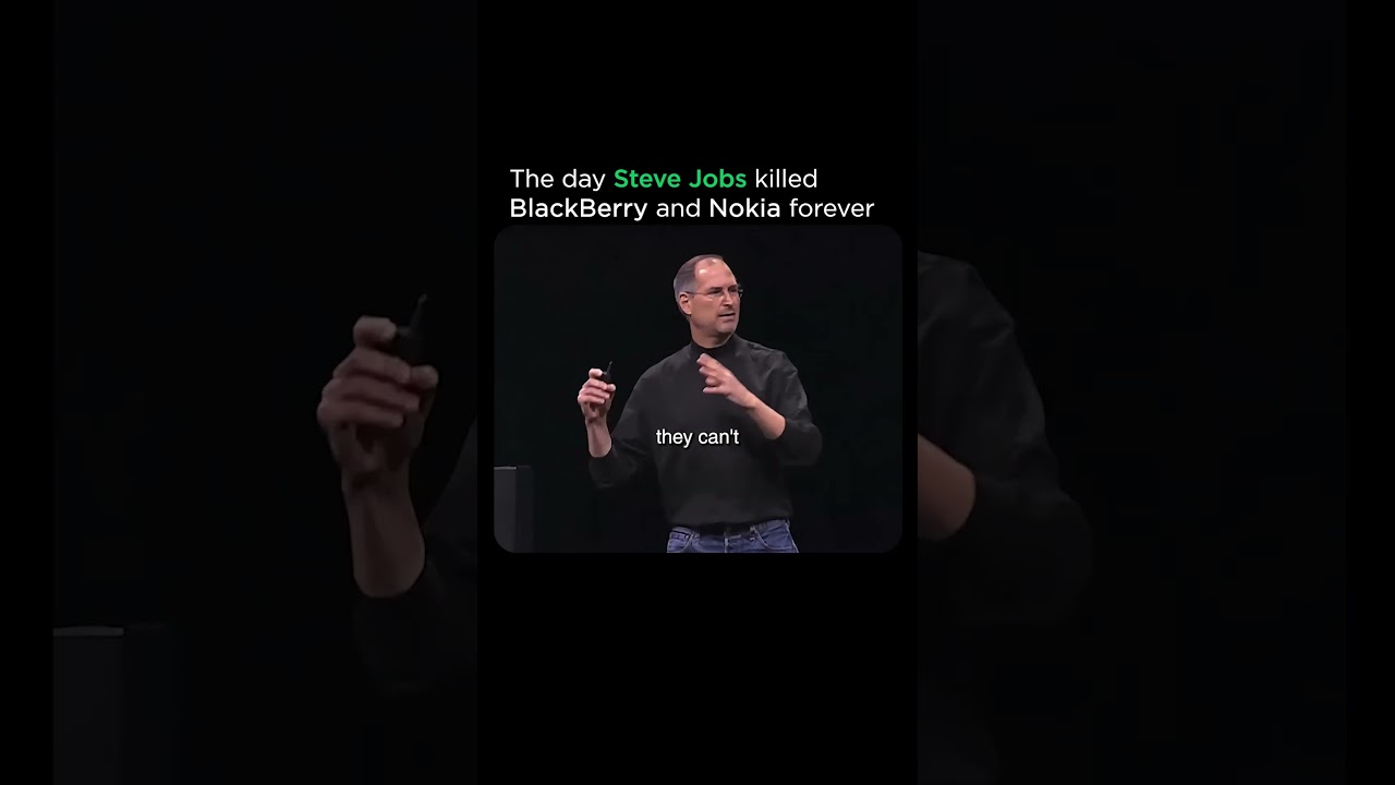 How Steve Jobs Ended BlackBerry & Nokia's Reign #podcast #clips #successmindset