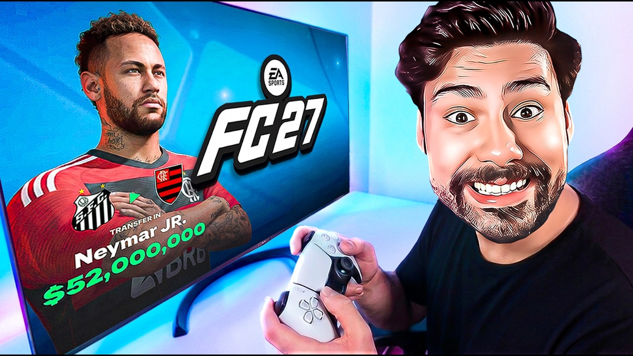 JOGUEI O NOVO MODO CARREIRA DO FC 27 PELA PRIMEIRA VEZ!