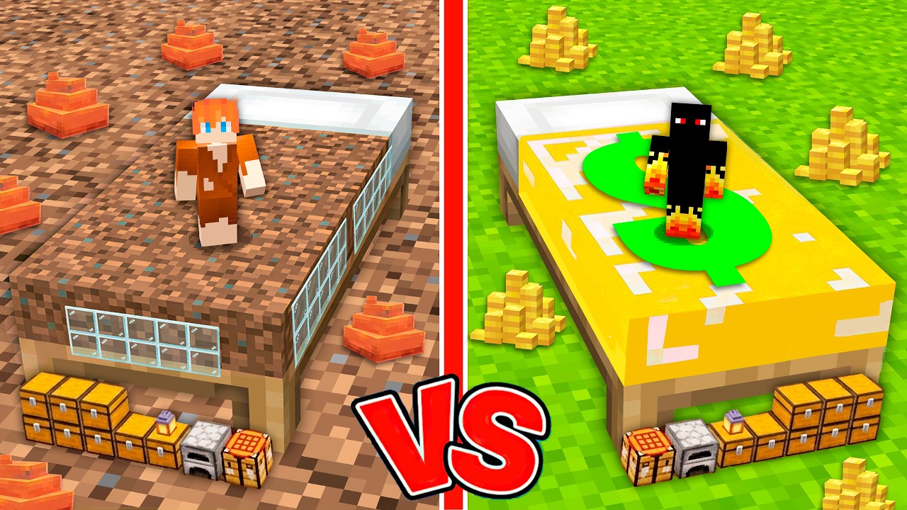 Base na Cama de Noob vs Pro