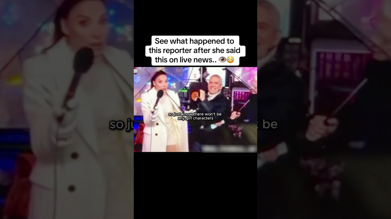 This news reporter said all of this while being live.. 👁️🤯