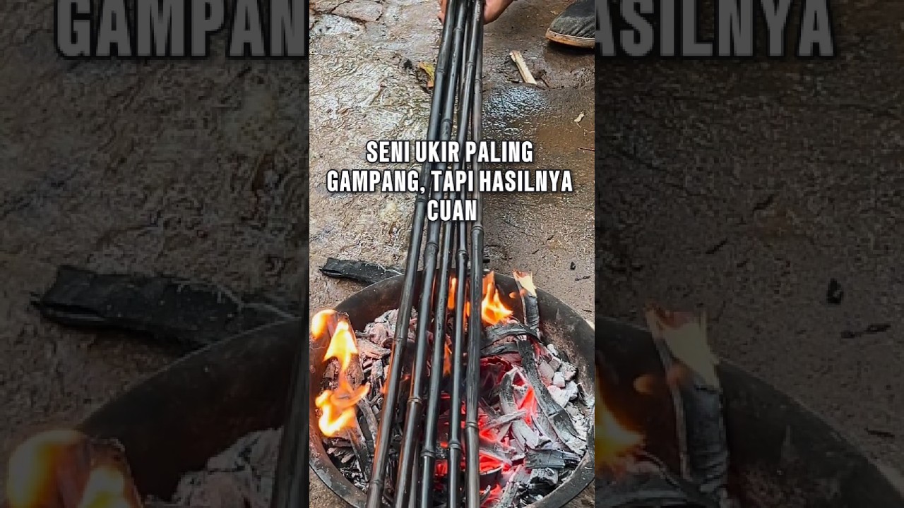 Teknik Seniman Sendok Bambu Paling Estetik