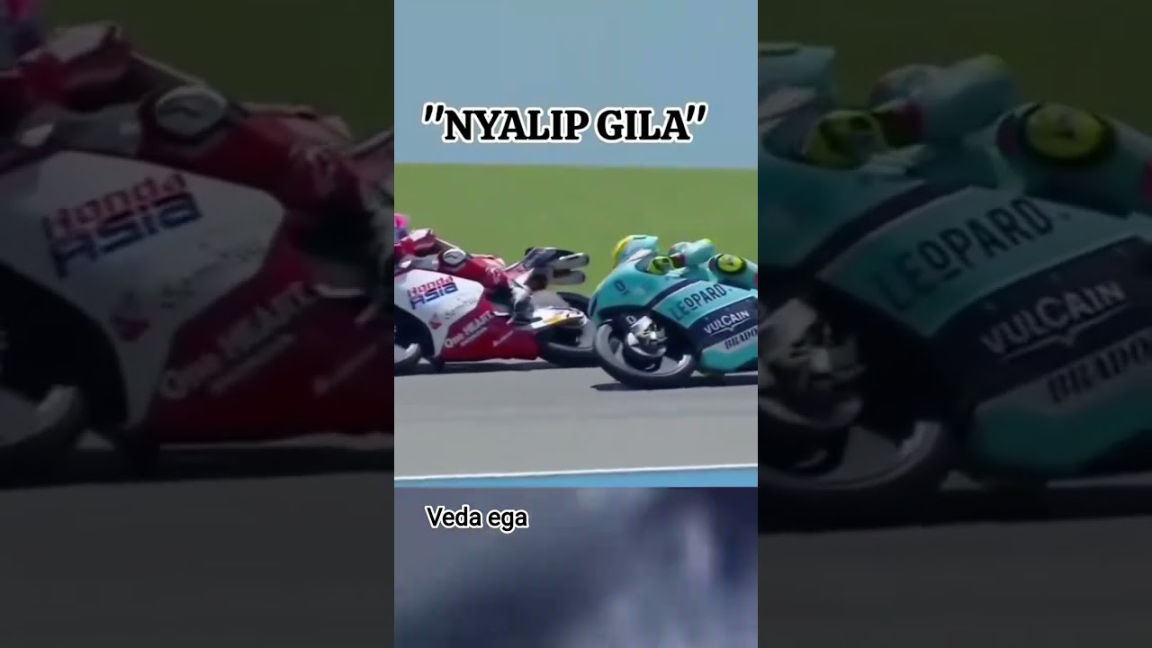 #veda #vedaegapratama #moto3 #overtake #crazy #motogp #moto32026 #indonesia #riderindonesia #rider