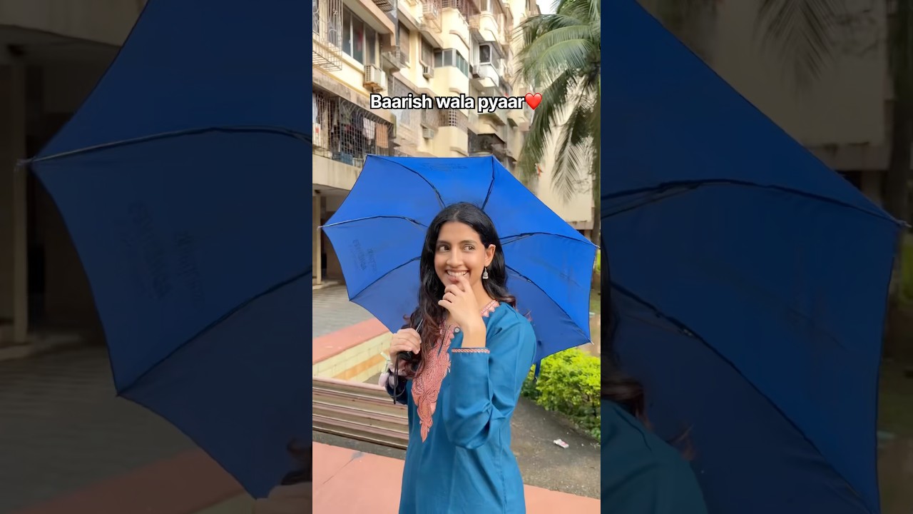 Monsoon love❤️ #love #baarish #rain #relatable #bikers #bike #funny