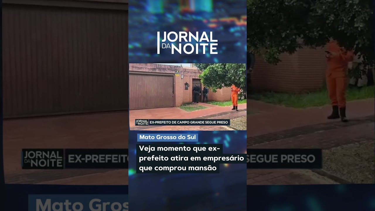 Veja momento que ex-prefeito atira em empresário que comprou mansão