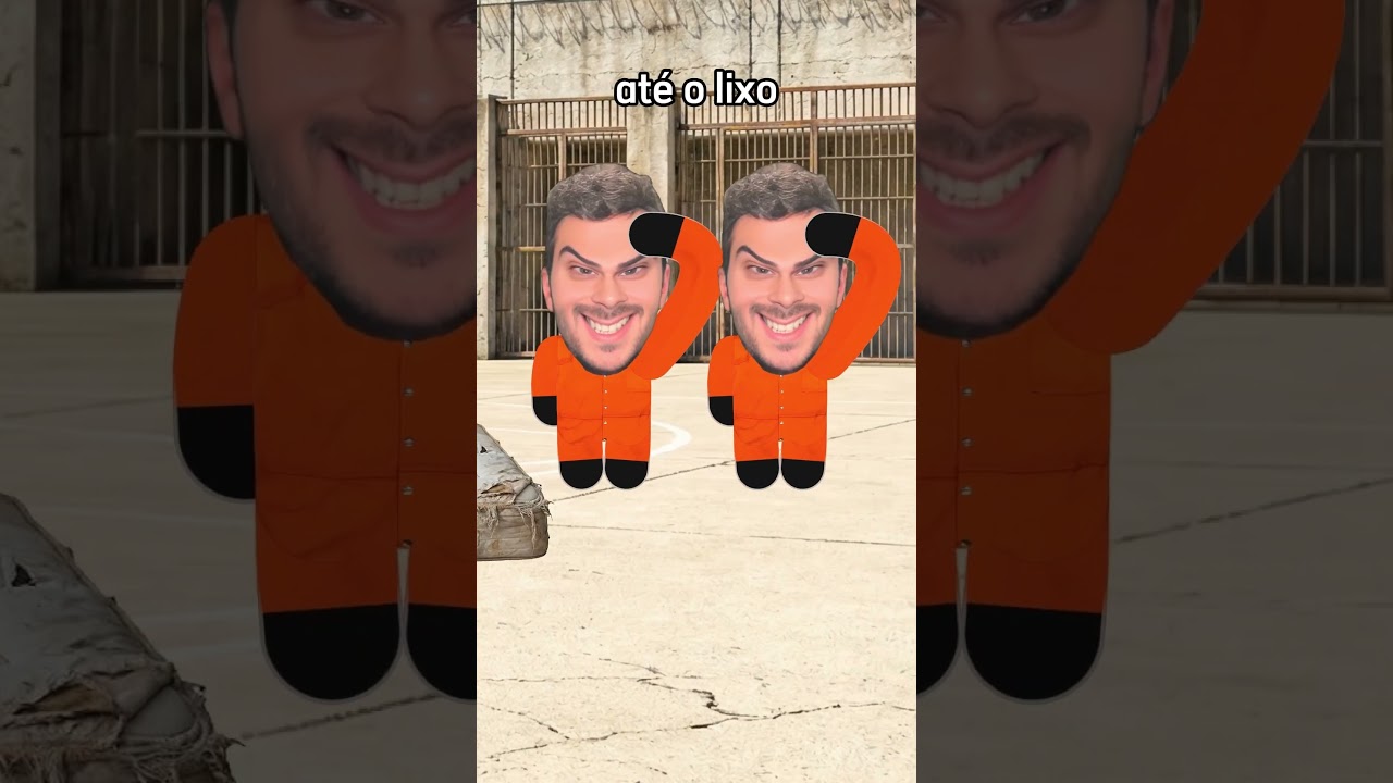 Prisioneiro escapou usando colchão 😨