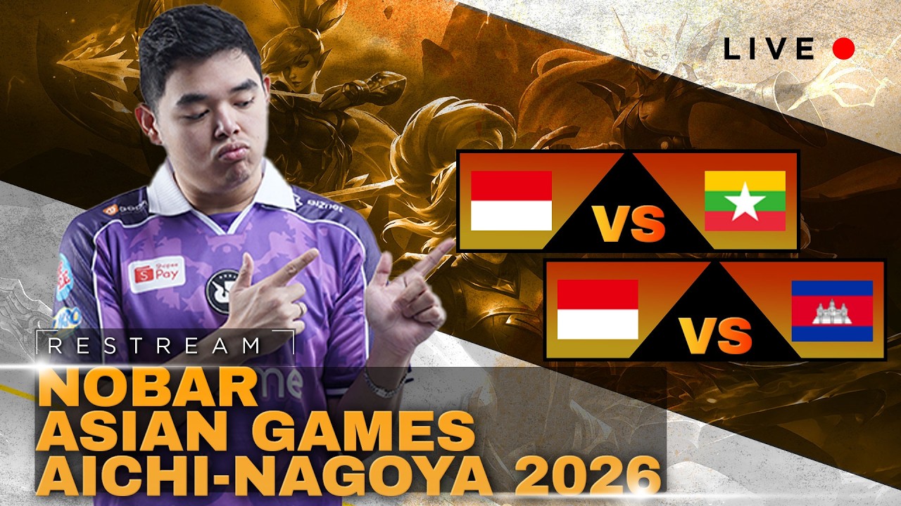 NOBAR ASIAN GAMES INDONESIA VS CAMBODIA #mlbbidcreator
