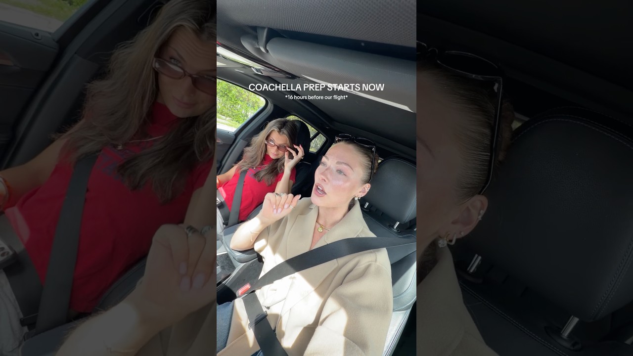 COACHELLA PREP HAS STARTED ⭐️🦋🎡 #vlogging #shopping #besties #coachella #trending