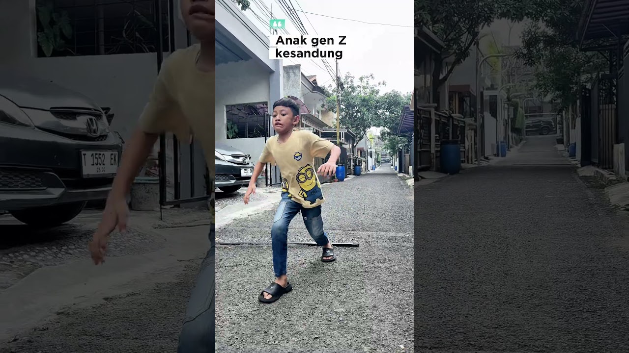 Macam2 versi anak Kesandung‼️🤪