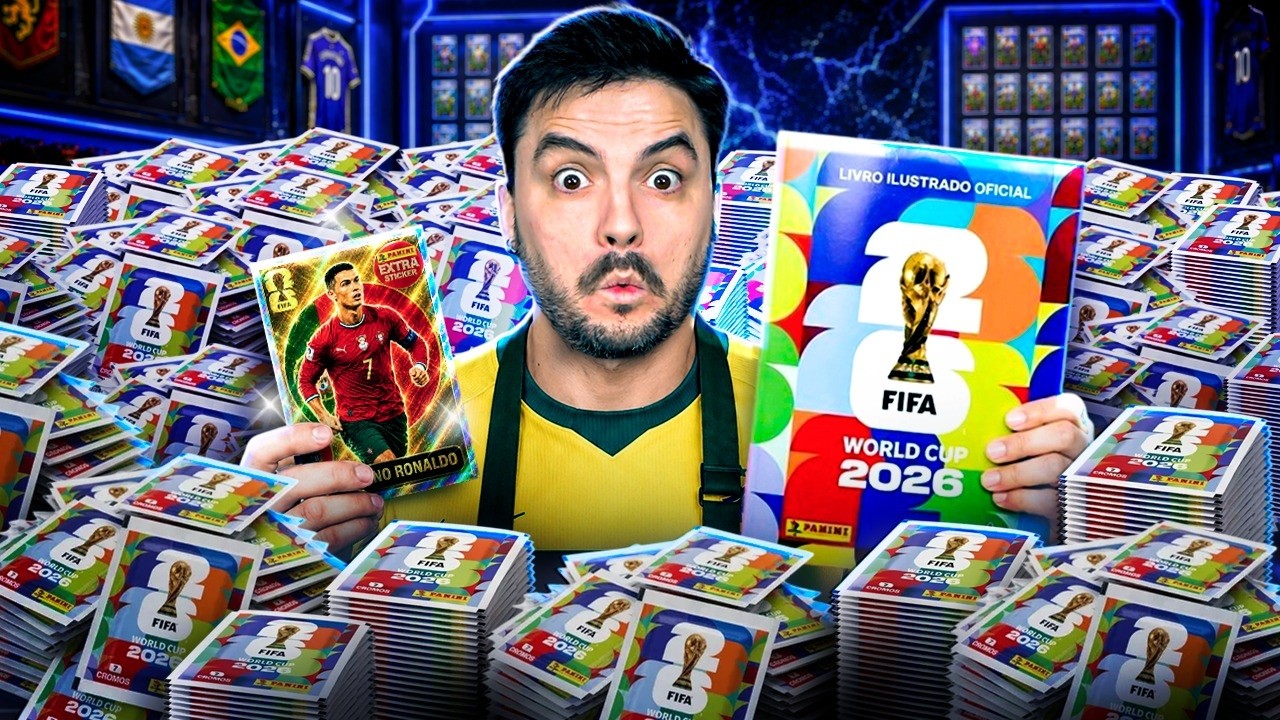 ABRI UMA LOJA DE FIGURINHAS DA COPA DO MUNDO!