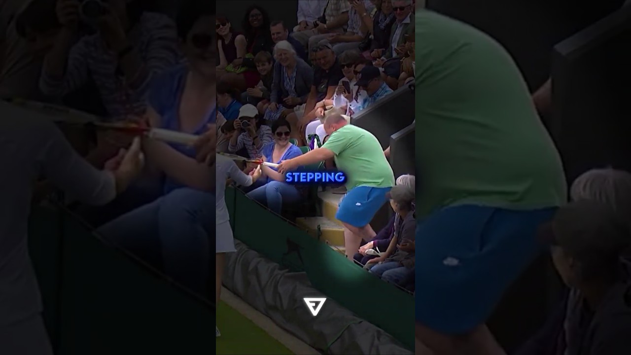 The Fan Who Got Invited to Play at Wimbledon 😭🔥