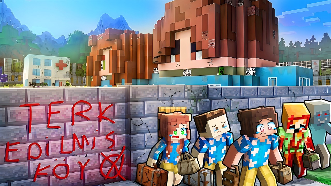 BORALO KÖYÜNDEN TAŞINIYORUZ - Minecraft