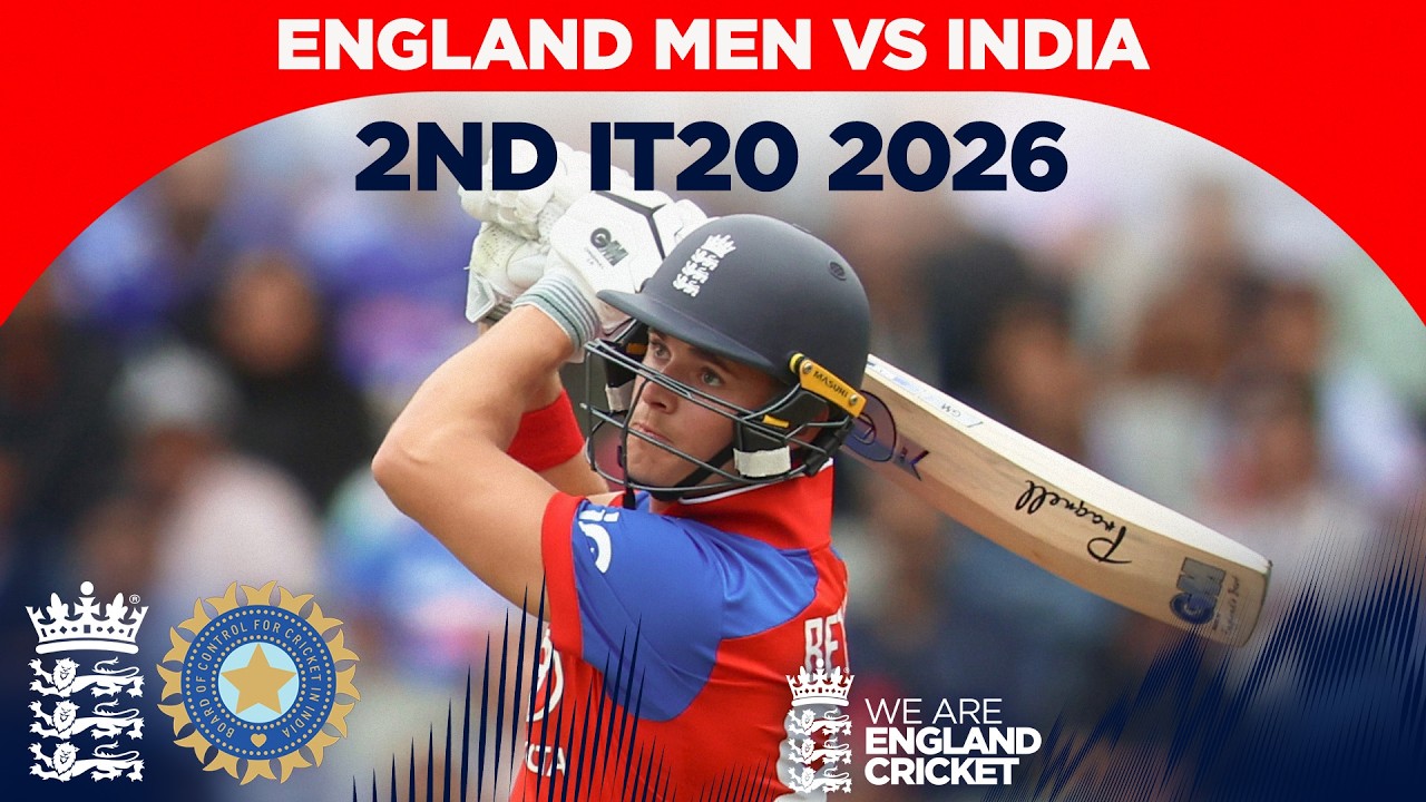 Bethell Smashes 76 off 46 | Highlights - England v India | 2nd Vitality IT20 2026