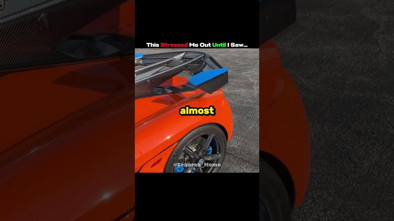 That Koenigsegg Got Locked...🚗 #shorts #car #memes #bmw #lyrics