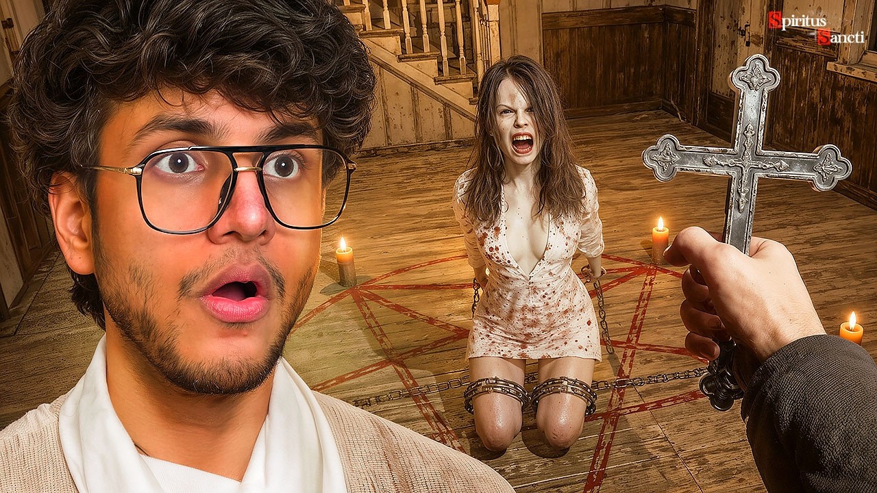 I Performed Real Exorcism of a Possessed Girl (Spiritus Sancti Horror Game)