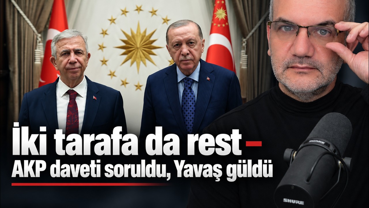 İki tarafa da rest – AKP daveti soruldu, Yavaş güldü | Tarık Toros | Manşet | 10 Eylül 2026