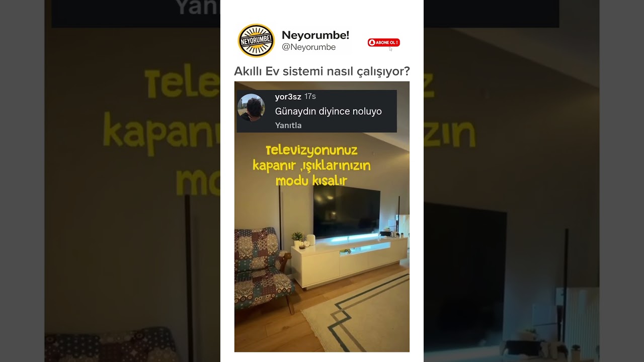 Akıllı ev sisteminde ki bug?🤔 #shorts #mizah