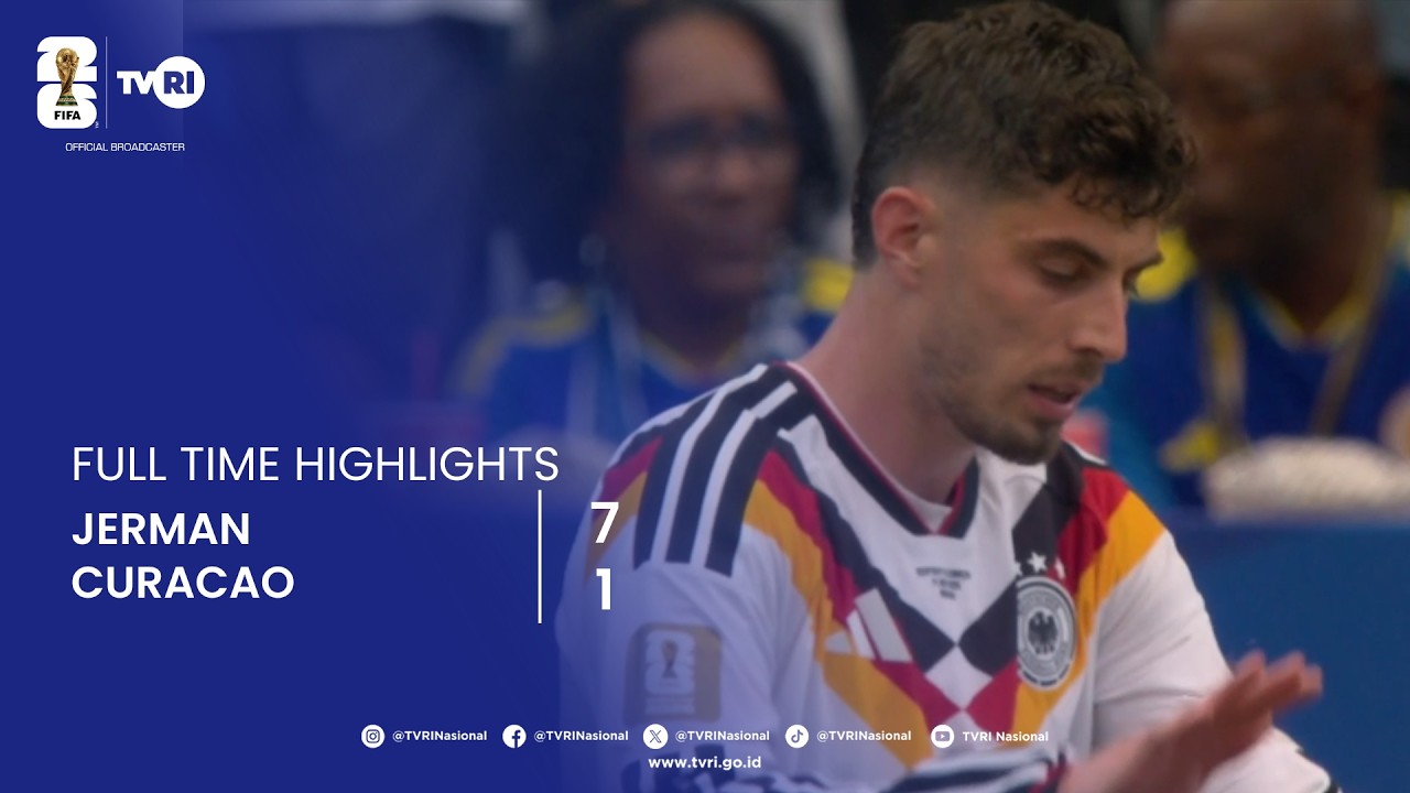 Full Time Highlights | Jerman 7-1 Curacao | FIFA World Cup 2026