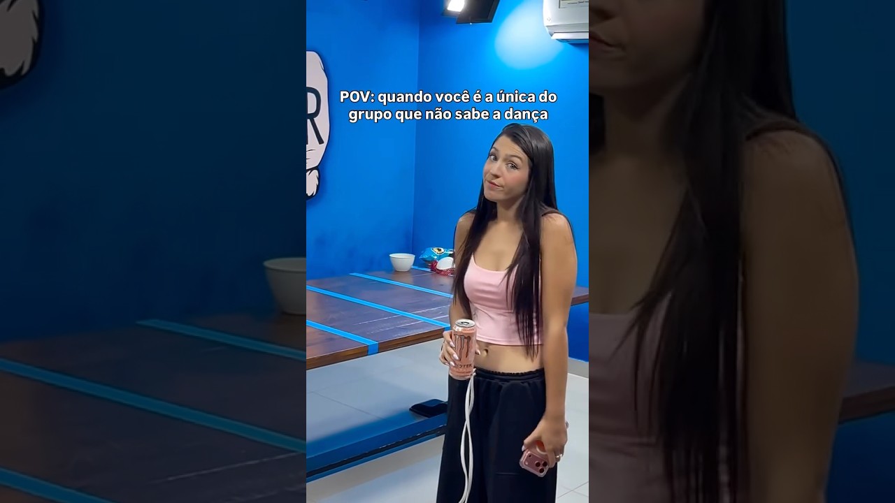 Aquela do grupo que não sabe a dança!!