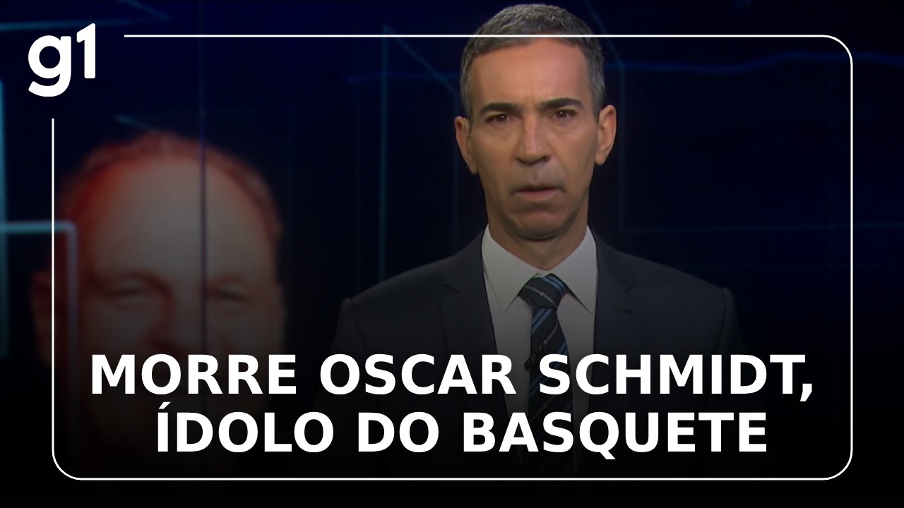 Plantão da Globo: Oscar Schmidt, maior ídolo do basquete brasileiro, morre em SP