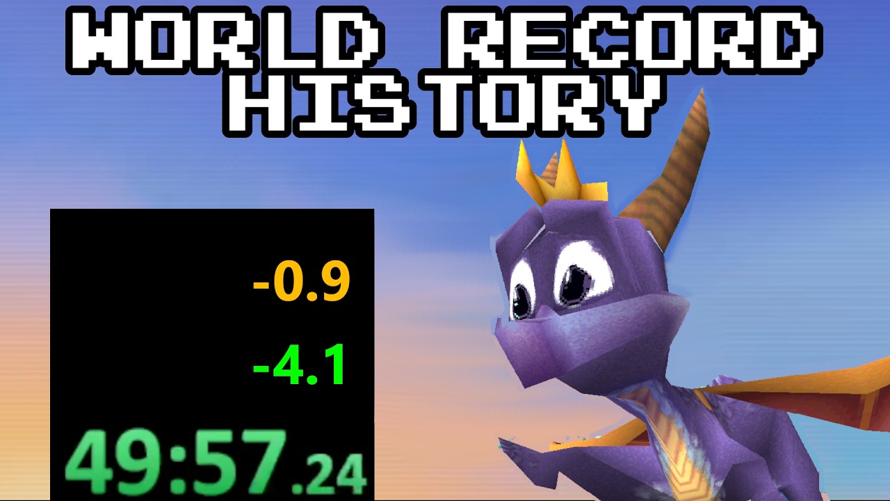 The History of Spyro World Records