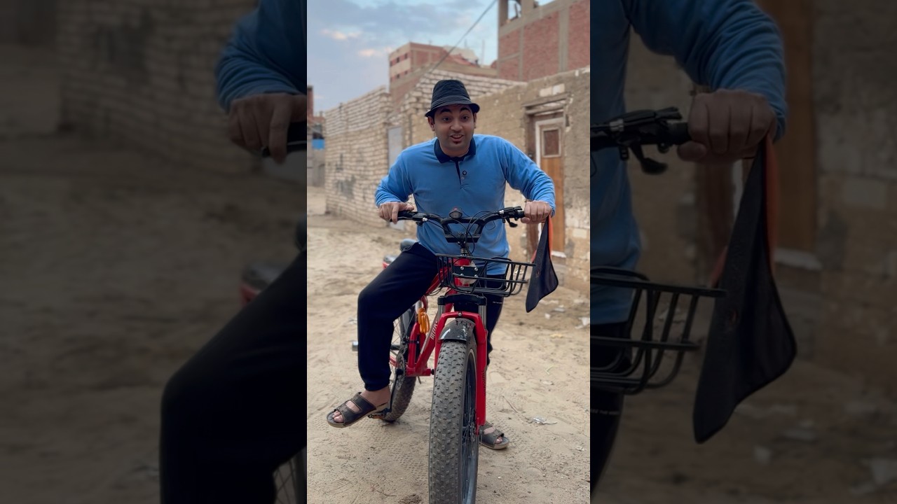 لما كشري يقع ب العجله بتاعته 😂