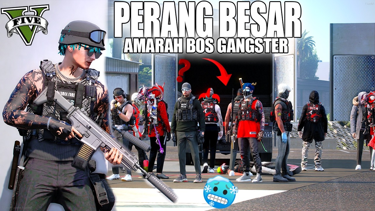 JOHAN DI TEMBAKI KELOMPOK MAFIA DI KOTA !! AMARAH DOBRAK MEMUNCAK !! GTA 5 ROLEPLAY