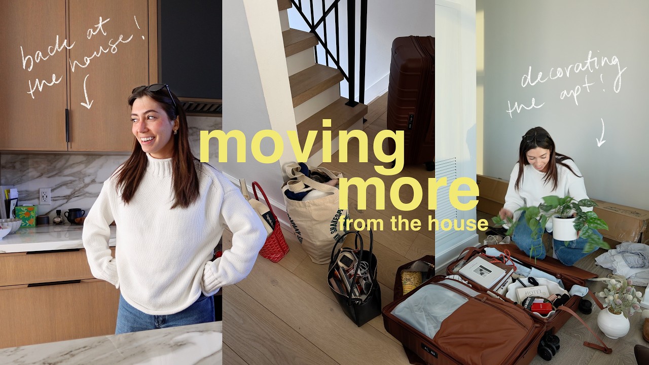 Spend a day alone with me! Back at the house to pack & unpack at the apartment! 🏠 - Published by Tara Michelle