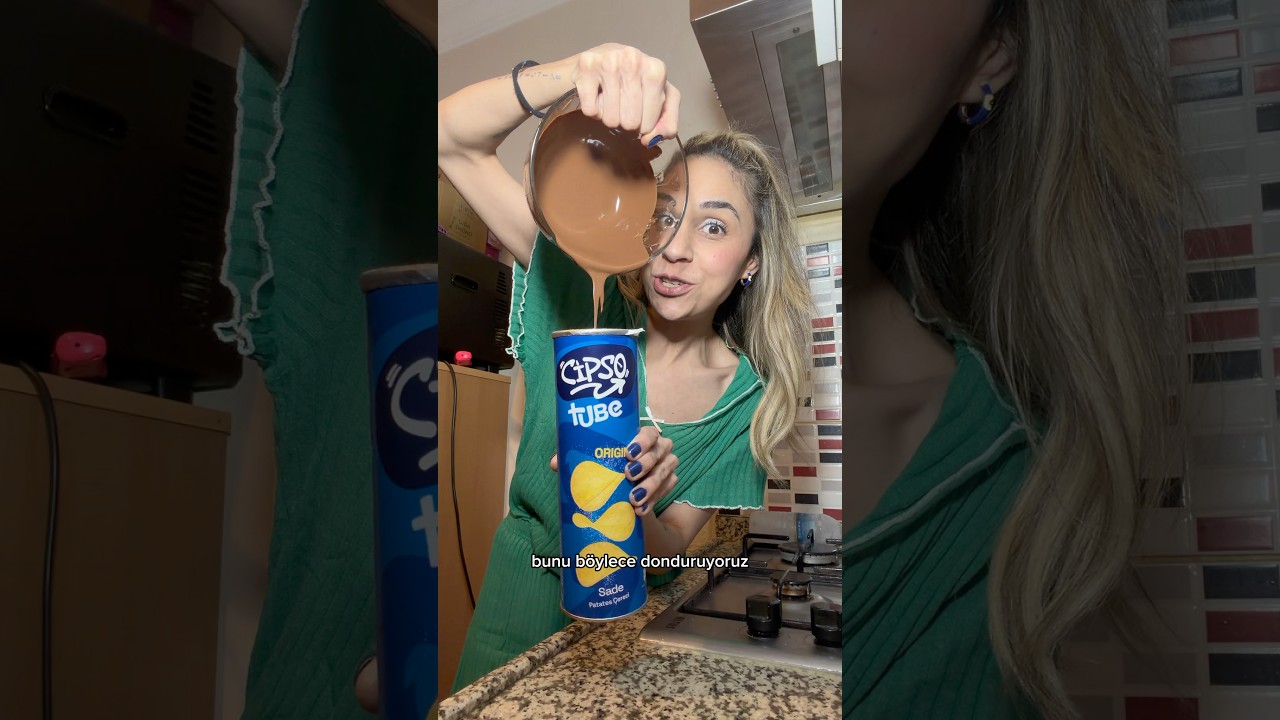 ÇİKOLATALI CİPS DENEDİM VİRAL TARİF TİKTOK