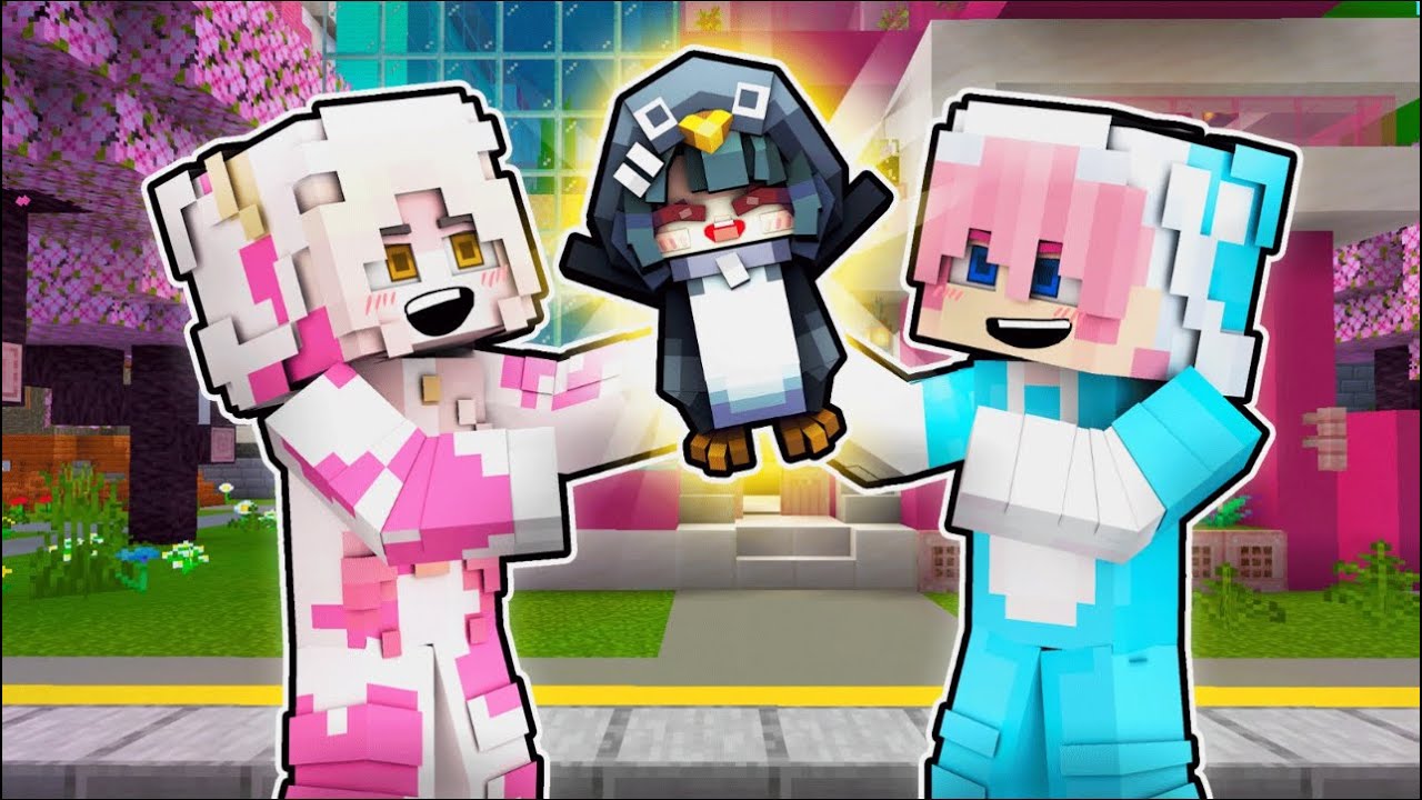 MOMON & ATUN MENGADOPSI PENGUIN BOCIL di MINECRAFT