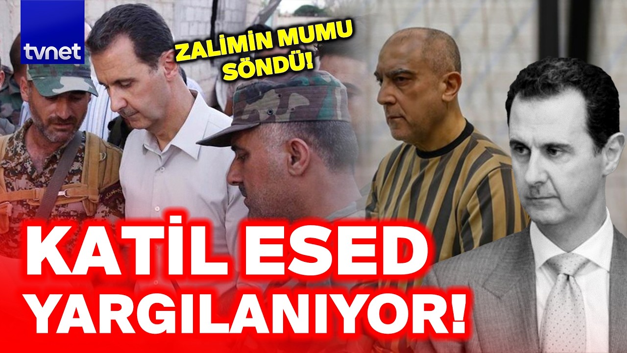 Beşar Esed’in duruşması başladı! Katiller için hesap günü başladı…
