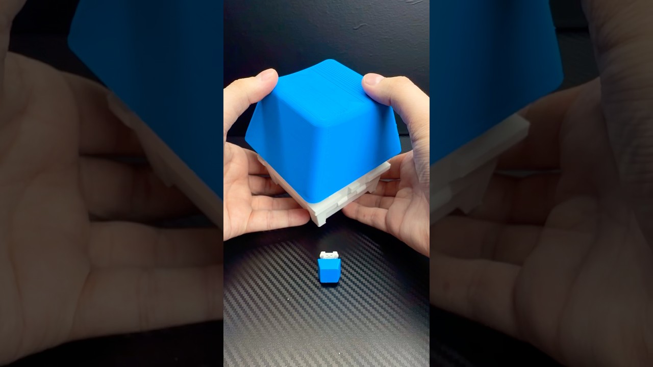 I 3D printed a GIANT Keyboard Switch... 🤯