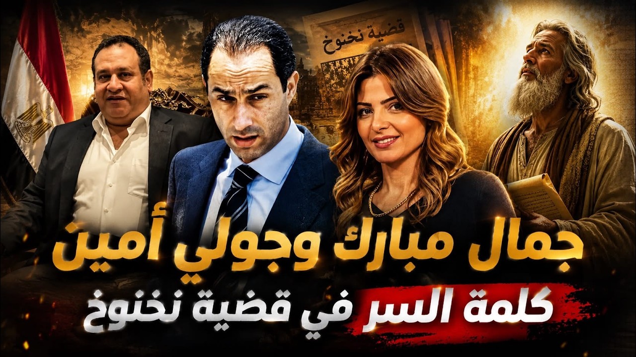 جمال مبارك و جولي أمين كلمة السر في قضية صبري نخنوخ!