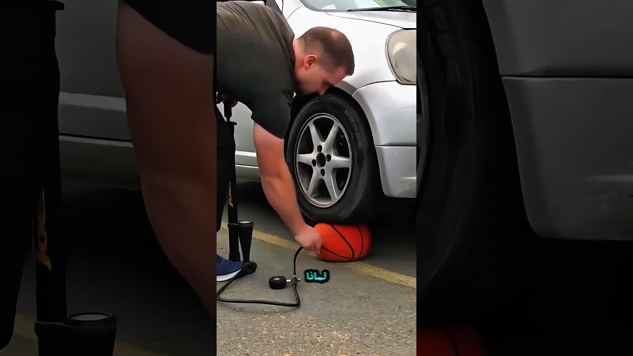 😱⚽️ أبي حطم كرة القدم لإصلاح سيارته! 🚗💥