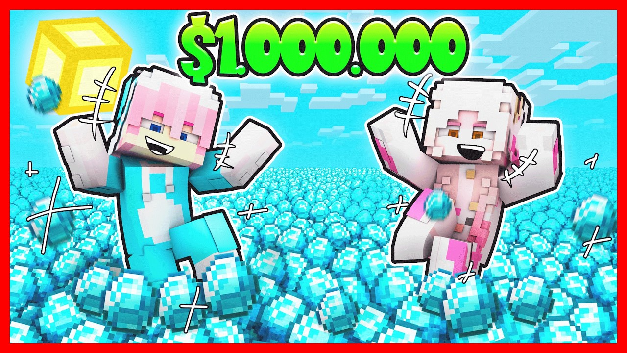 ATUN & MOMON PUNYA 1000000 DIAMOND DAN MENJADI TERKAYA !! Feat @sapipurba Minecraft