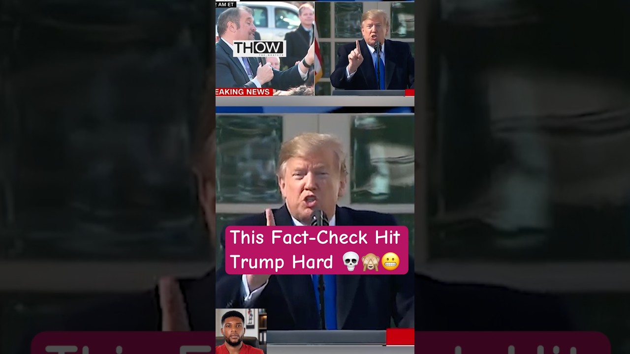 This Reporter Didn’t Let Trump Slide 😬