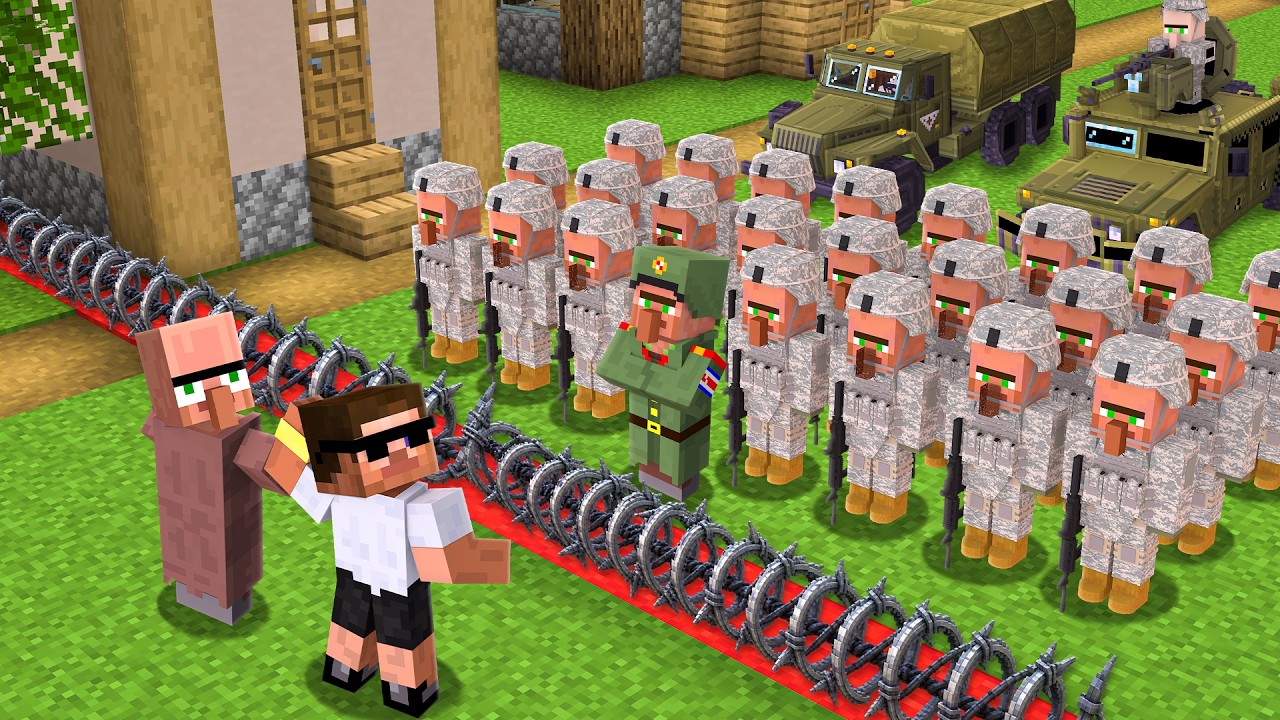 Army Sir Split The Village into Half..