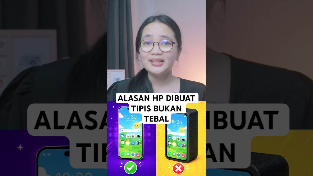 Alasan HP dibuat tipis bukan tebal #sejarahdunia #kisahsejarah #alasanhptipis