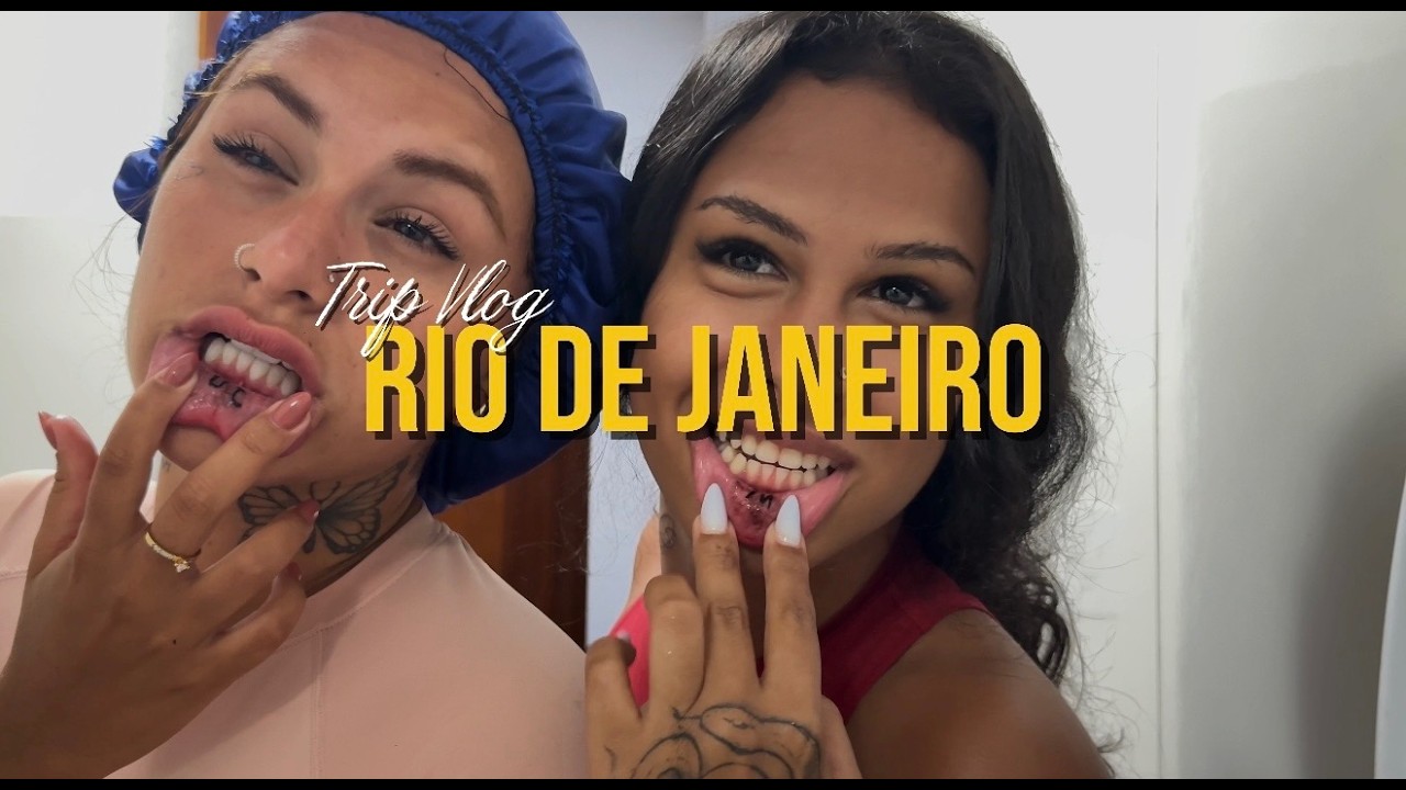 Meus dias no Rio de Janeiro!! Tatuei minha boca | by Julia Sousa