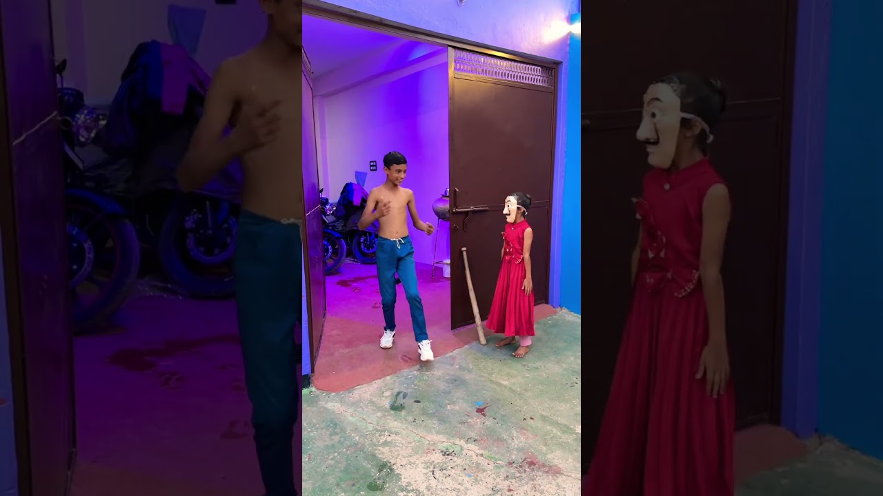 She Ghost Very Cute & Angry 😭😭😭 #shortvideo #funnyvideos #funnyshorts #comedyshorts #funny