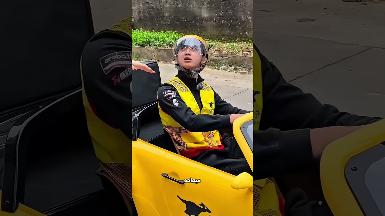 عامل البيتزا وصل بعربية صغيرة… لكن الدريفت اللي عمله صدمها! 😳🍕🚗