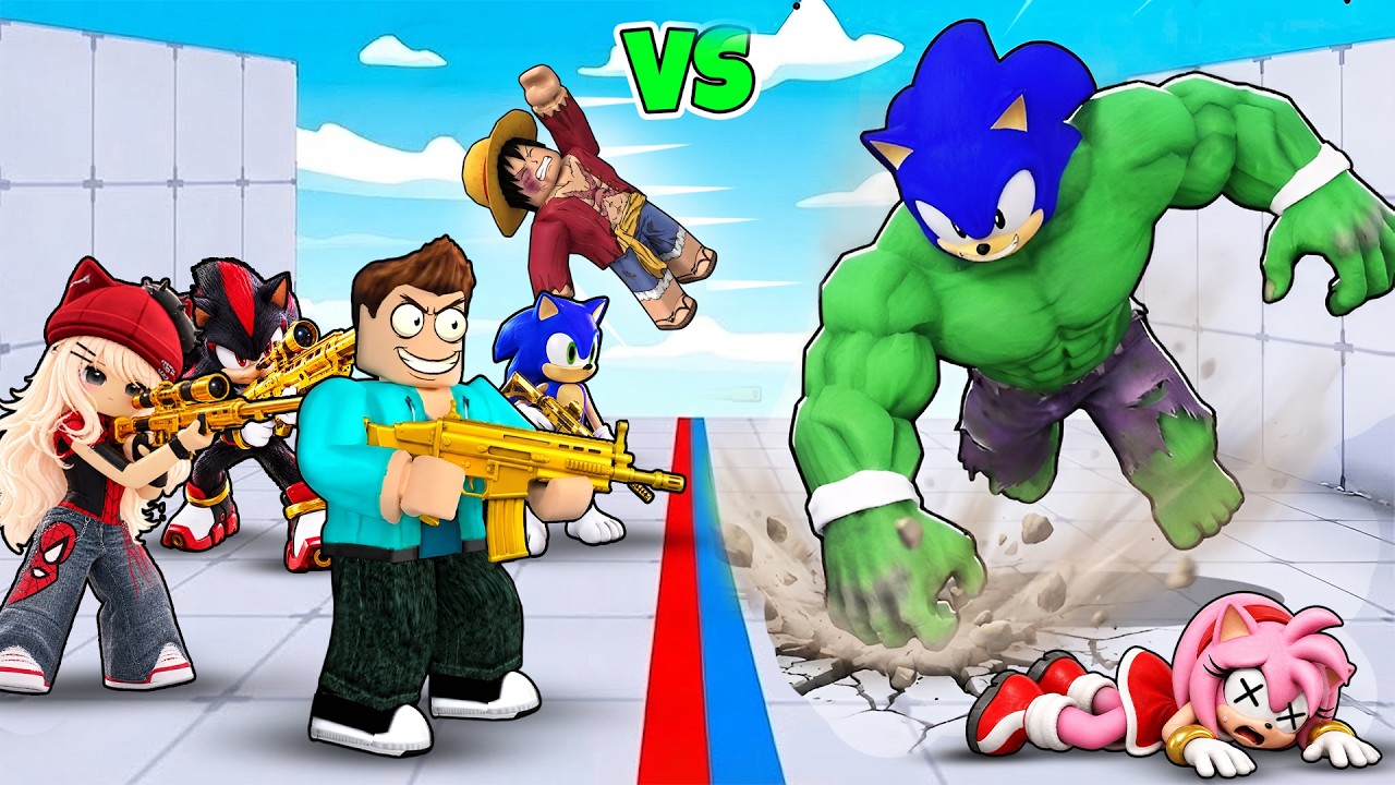 RIVALS HULK VS EVERYONE CHALLENGE IN ROBLOX !!
