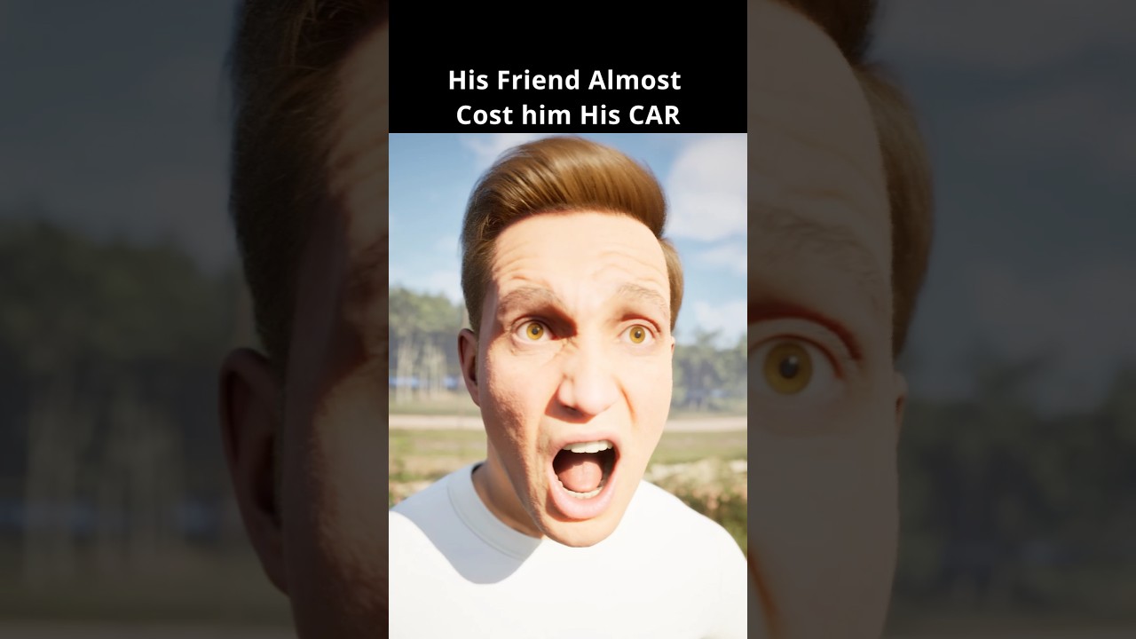 His Friend Almost Cost him His CAR #shortsfeed #funny #story